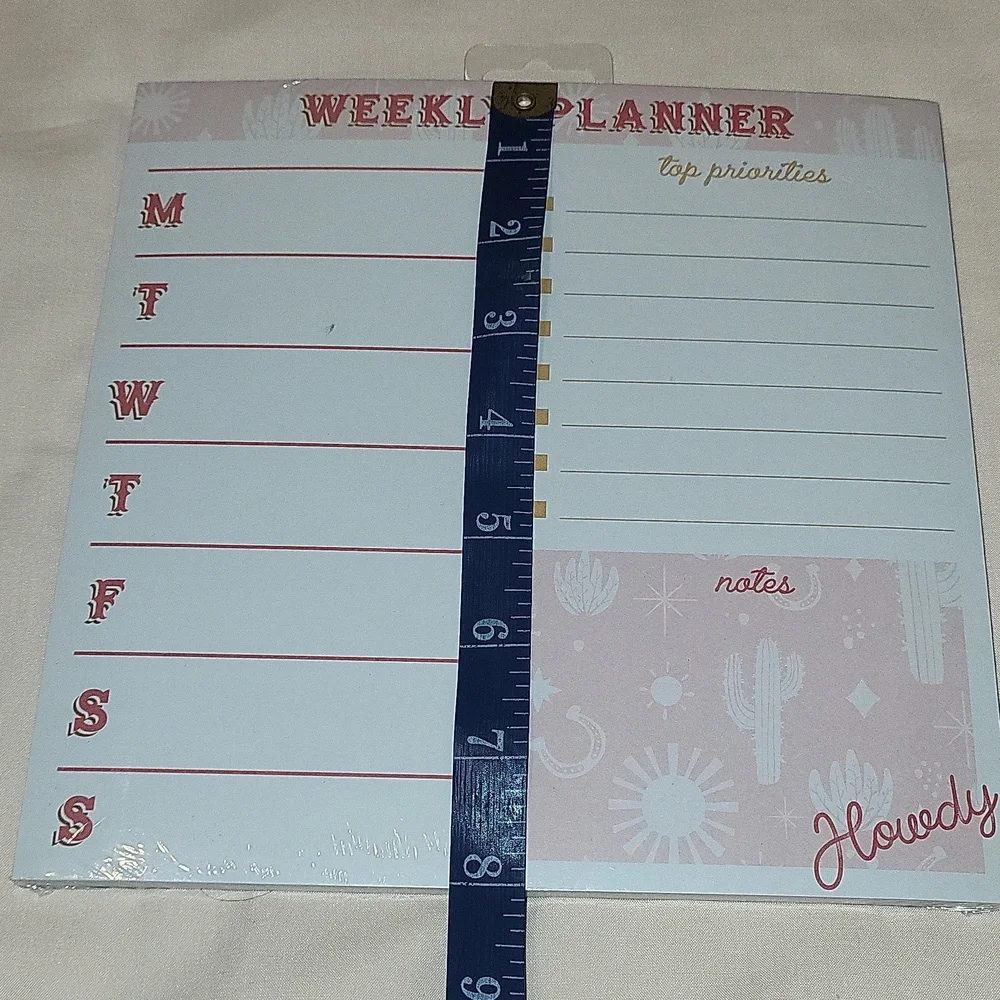 4 Packs Weekly Planner Sheets
